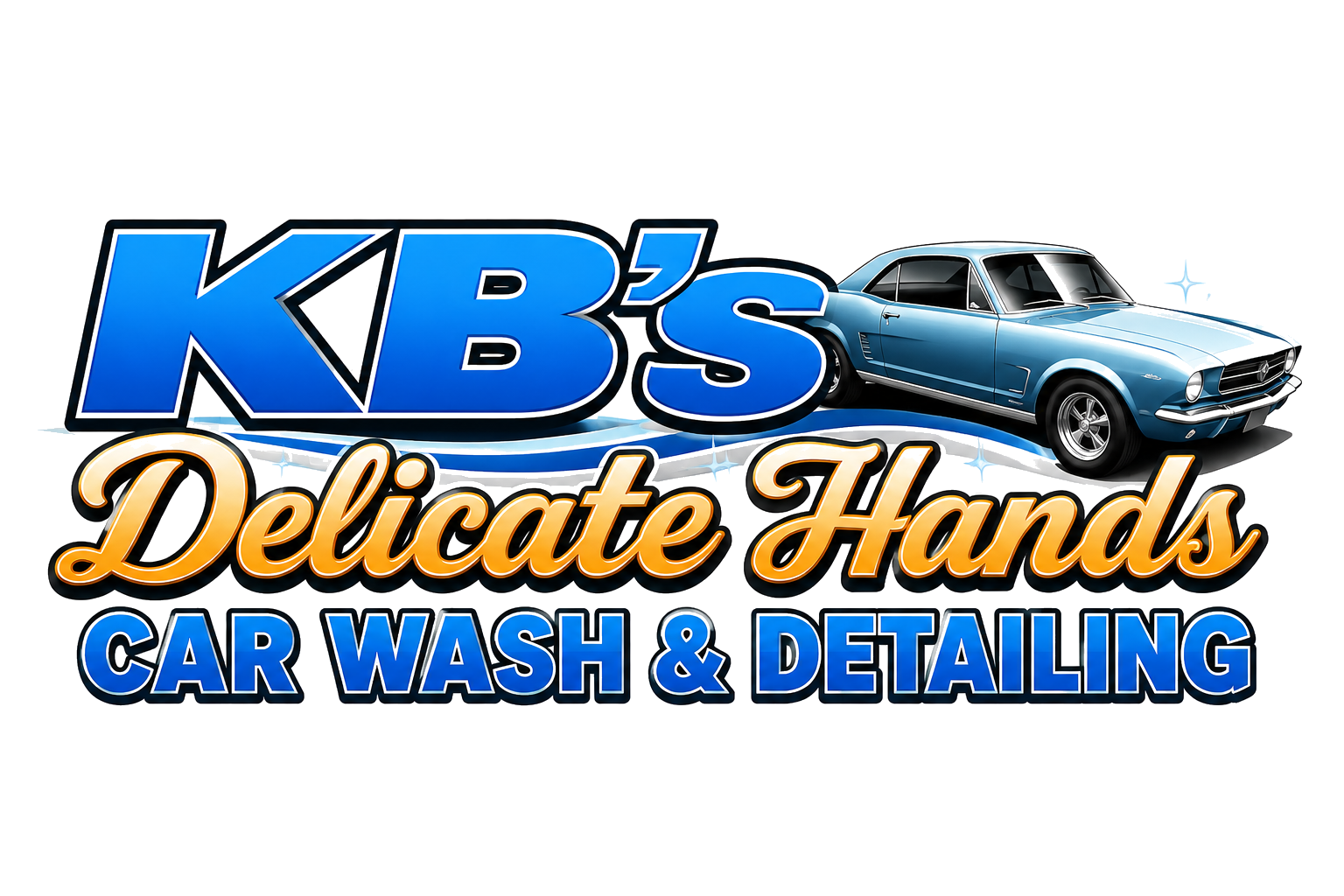 KB'S Delicate Hands Car Wash & Detailing logo